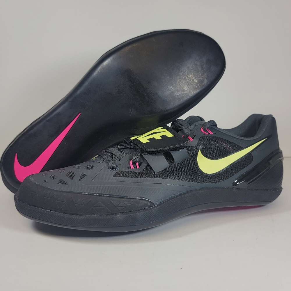 Nike Zoom Rotational 6 Black Pink Throwing Shoes 685131-004 Men’s Size